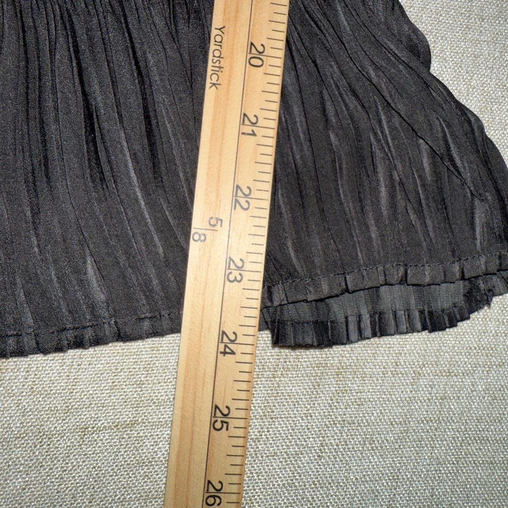 Philosophy | Black Silky Long Sleeve Blouse | Size XL - Picture 8 of 8